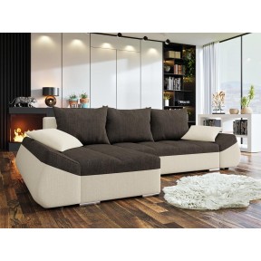 Ecksofa Wamoz mit Schlaffunktion und Bettkasten Ecksofa Wamoz mit Schlaffunktion und Bettkasten