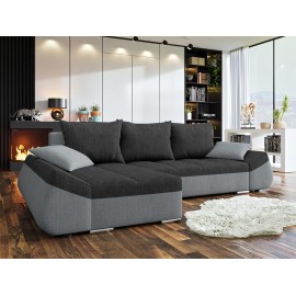 Ecksofa Wamoz mit Schlaffunktion und Bettkasten