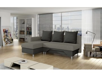 Ecksofa Martin mit zwei Bettkästen und Schlaffunktion