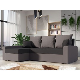 Ecksofa Papani mit Schlaffunktion und Bettkasten