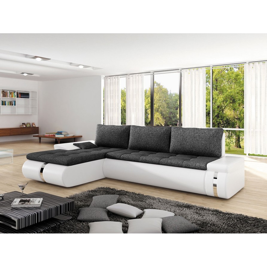Ecksofa Nikon Mini mit Bettkasten und Schlaffunktion Ecksofa Nikon Mini mit Bettkasten und Schlaffunktion