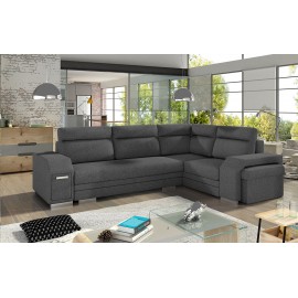 Miniaturbild von Ecksofa Florio mit Schlaffunktion und zwei Bettkästen