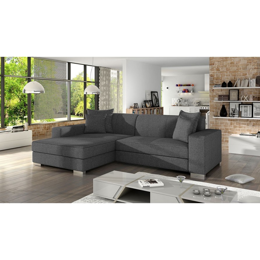 Ecksofa Hulk mit Schlaffunktion und Bettkasten Ecksofa Hulk mit Schlaffunktion und Bettkasten