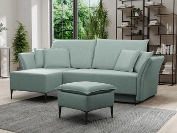 Ecksofa Bob mit Bettkasten und Schlaffunktion