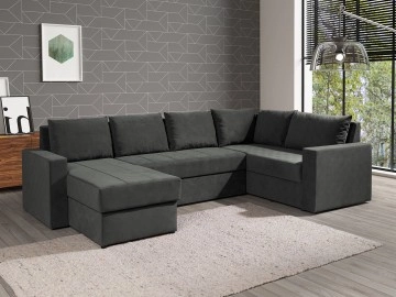 Wohnlandschaft Verdek Maxi mit Bettkasten und Schlaffunktion