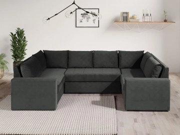 Wohnlandschaft Verdek Plus mit Schlaffunktion