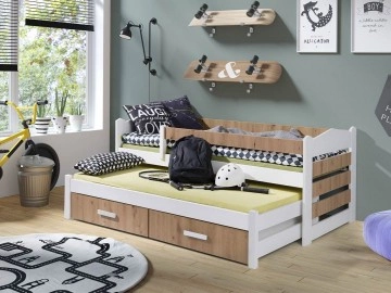 Jugendbett mit Stauraum Karekoni II 90