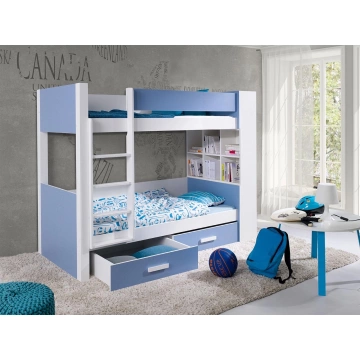 Etagenbett mit Stauraum Rebiko 80