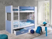 Etagenbett mit Stauraum Rebiko 90