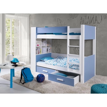 Etagenbett mit Stauraum Rebiko 90