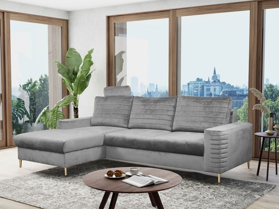 Ecksofa Dazek mit Bettkasten und Schlaffunktion