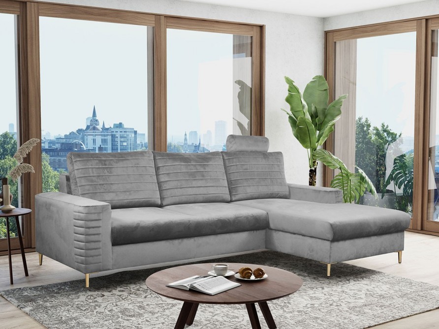 Ecksofa Dazek mit Bettkasten und Schlaffunktion