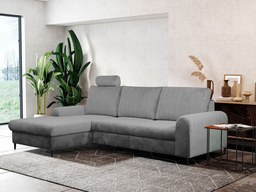 Ecksofa Olazilla mit Bettkasten und Schlaffunktion