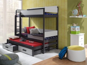 Etagenbett mit Ausziehbett Stagioni 180