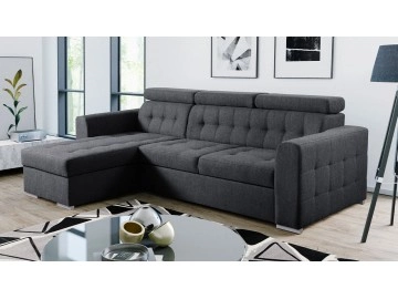 Ecksofa Sensei mit Schlaffunktion und Bettkasten
