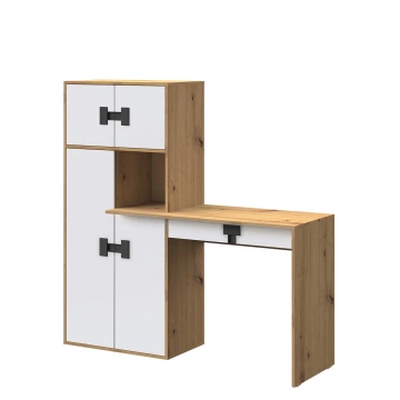 Schreibtisch mit Regal Tikrote TE11