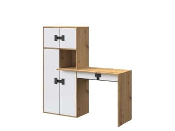 Schreibtisch mit Regal Tikrote TE11