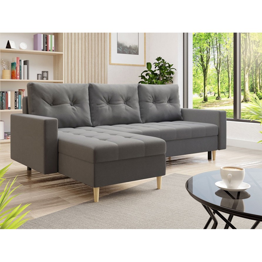 Ecksofa Nolatio mit Bettkasten und Schlaffunktion Ecksofa Nolatio mit Bettkasten und Schlaffunktion