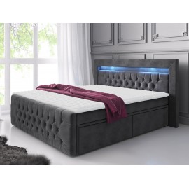 Boxspringbett Burma mit vier Bettschubladen