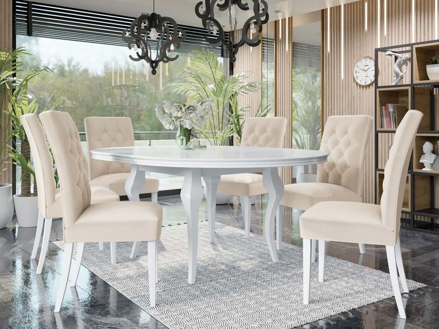 Essgruppe 06: Tisch Julia FI 120 + Stühle ST85 (7-teilig)