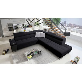 Miniaturbild von Ecksofa Ewasy IX mit zwei Bettkästen und Schlaffunktion