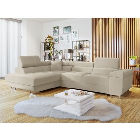 Ecksofa Torezio mit Schlaffunktion und Bettkasten Ecksofa Torezio mit Schlaffunktion und Bettkasten
