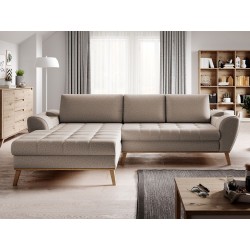 Miniaturbild von Ecksofa Mitidera mit Bettkasten und Schlaffunktion