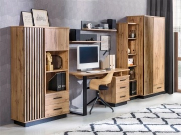 Jugendzimmer Set mit Schreibtisch Salemir V