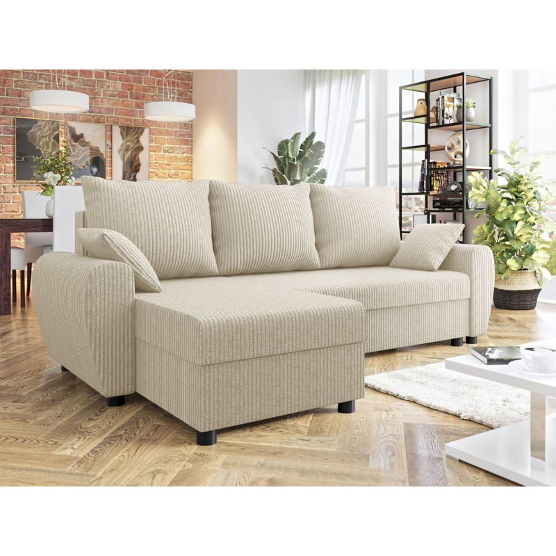 Ecksofa Purtino Cord mit Schlaffunktion ⇒ Lieferung KOSTENLOS