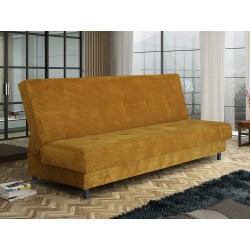 Sofa Rebutia XIV Cord mit Schlaffunktion und Bettkasten