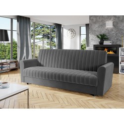 Sofa Goldea mit Schlaffunktion und Bettkasten