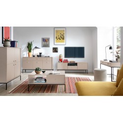 Wohnzimmer-Set Tonkor Beige II