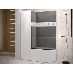 Miniaturbild von Garderobenschrank mit Sitzbank Tavasz IX