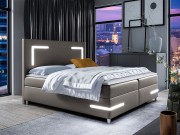 Boxspringbett mit zwei Bettkästen Fronasa LED