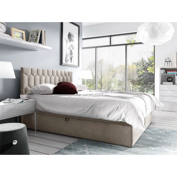 Boxspringbett mit zwei Bettkästen Borneo M24