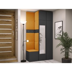 Garderobenschrank mit Sitzbank Tavasz XXXVI