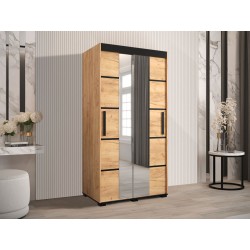 Kleiderschrank Schiebetür mit Spiegel Spirydon V4 100 cm