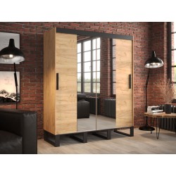 Schwebetürenschrank mit Spiegel Willow T1 180 cm