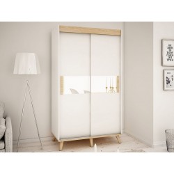 Kleiderschrank Schiebetür mit Spiegel Bravo H3 150 cm