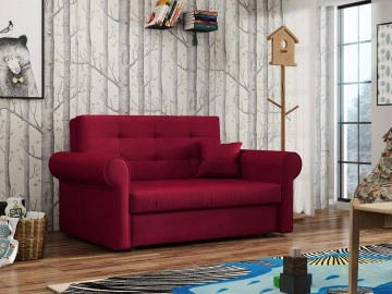 Sofa Clivia Silver II mit Schlaffunktion und Bettkasten