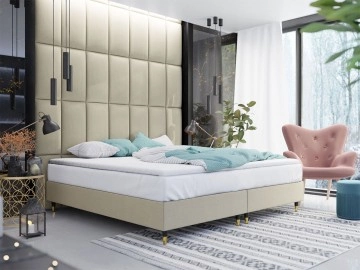Doppelbett Estelle-Basis Gold II