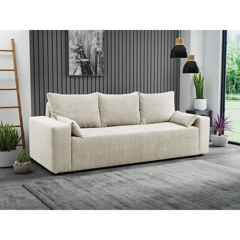 Sofa Forsetion Cord mit Bettkasten und Schlaffunktion ⇒ Versand 0