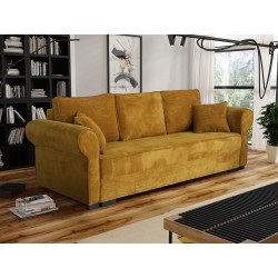 Miniaturbild von Sofa Masuria Cord mit Schlaffunktion und Bettkasten