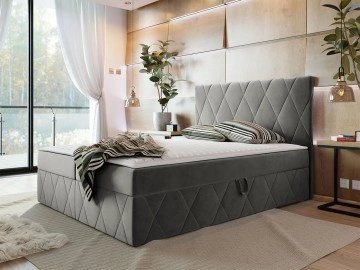 Boxspringbett mit Bettkasten Tebsilo