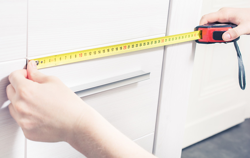 Größe Abmessungen der Garderobe