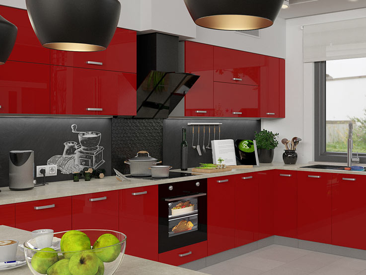 Moderne Küche mit Insel – Inspiration - Mirjan24