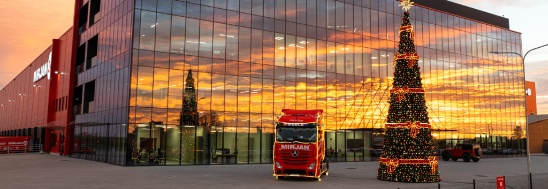 Feierliche Eröffnung des Logistikzentrums MIRJAN24 in Mroczeń