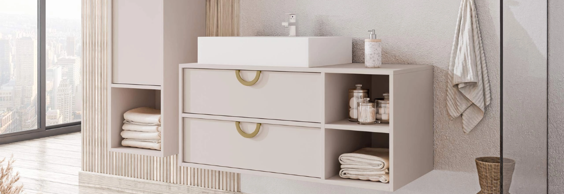 Wie richtet man ein kleines Badezimmer modern ein?