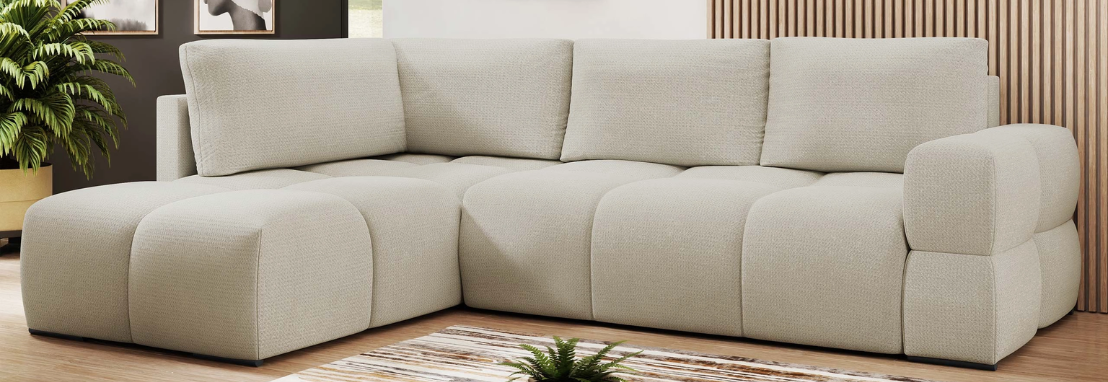Modernes Ecksofa mit Schlaffunktion für 2025 – Trends, die man kennen sollte