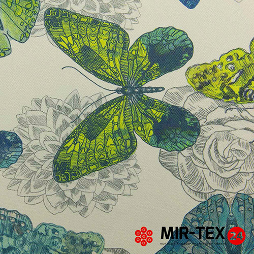 Fabric image Stoff Butterfly
